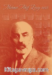 2022 Takvimli Poster - Yazarlar - Mehmet Akif Ersoy