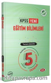 KPSS Eğitim Bilimleri Tamamı Çözümlü 5 Fasikül Deneme Sınavı 