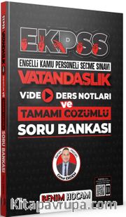 2022 EKPSS Vatandaşlık Video Ders Notları ve Tamamı Çözümlü Soru Bankası