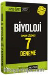 2022 KPSS ÖABT Biyoloji 7 Deneme