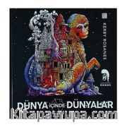 Dünya İçinde Dünyalar Yetişkinler İçin Boyama Kitabı
