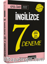 2022 KPSS ÖABT İngilizce Tamamı Çözümlü 7 Deneme