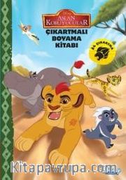 Disney Aslan Koruyucular Çıkartmalı Boyama Kitabı