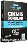 2009-2021 YKS 1. Oturum Son 7 Yıl Tıpkı Basım Fasikül Fasikül Çıkmış Sorular 