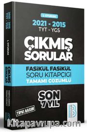 2009-2021 YKS 1. Oturum Son 7 Yıl Tıpkı Basım Fasikül Fasikül Çıkmış Sorular 
