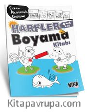 EAG Harfler Boyama Kitabı 4-6 Yaş