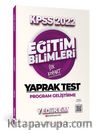 2022 KPSS Eğitim Bilimleri Program Geliştirme Çek Kopart Yaprak Test