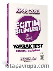 2022 KPSS Eğitim Bilimleri Program Geliştirme Çek Kopart Yaprak Test