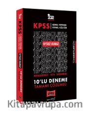 2022 KPSS GY GK 10'SUZ Olmaz Tamamı Çözümlü 10'lu Deneme