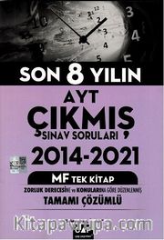 AYT MF Tek Kitap Son 8 Yılın Çıkmış Soruları
