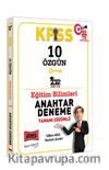 2022 KPSS Eğitim Bilimleri Tamamı Çözümlü 10 Özgün Anahtar Deneme