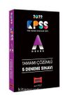 2022 KPSS A Grubu Tamamı Çözümlü 5 Deneme Sınavı