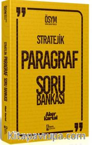 2022 Tüm Sınavlar İçin Stratejik Paragraf Soru Bankası 