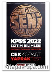 2022 KPSS Eğitim Bilimleri Gelişim ve Öğrenme Psikolojisi Çek Kopar Yaprak Test