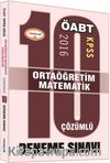 2016 KPSS ÖABT Ortaöğretim Matematik Çözümlü 10 Deneme Sınavı