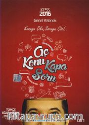 2016 KPSS Genel Yetenek Aç Konu Kapa Soru (3 Kitap)