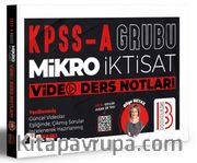 KPSS A Grubu Mikro İktisat Video Ders Notları