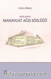 Açıklamalı Manavgat Ağzı Sözlüğü