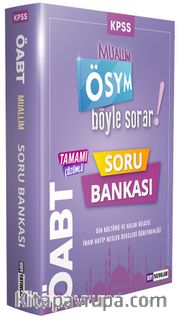 2021 ÖABT Muallim Din Kültürü ve Ahlak Bilgisi İmam Hatip Lisesi Meslek Dersleri Öğretmenliği Tamamı Çözümlü Soru Bankası