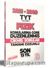 2009-2021 TYT Fizik Son 13 Yıl Tıpkı Basım Konularına Göre Düzenlenmiş Tamamı Çözümlü Çıkmış Sorular