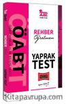 2022 ÖABT Rehber Öğretmen Yaprak Test 