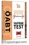 2022 ÖABT Din Kültürü ve Ahlak Bilgisi İmam Hatip Lisesi Meslek Dersleri Öğretmenleri Yaprak Test