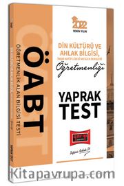 2022 ÖABT Din Kültürü ve Ahlak Bilgisi İmam Hatip Lisesi Meslek Dersleri Öğretmenleri Yaprak Test