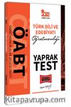 2022 ÖABT Türk Dili ve Edebiyatı Öğretmenliği Yaprak Test
