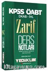 2022 ÖABT DKAP İHL Zarif Ders Notları 