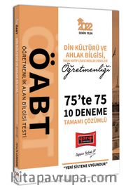 2022 ÖABT Din Kültürü ve Ahlak Bilgisi İmam Hatip Lisesi Meslek Dersleri Öğretmenleri 75te 75 Tamamı Çözümlü 10 Deneme