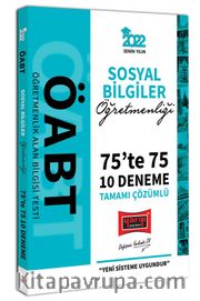2022 ÖABT Sosyal Bilgiler Öğretmenliği 75te 75 Tamamı Çözümlü 10 Deneme