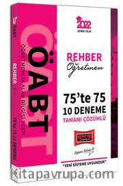 2022 ÖABT Rehber Öğretmen 75te 75 Tamamı Çözümlü 10 Deneme