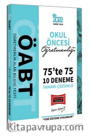 2022 ÖABT Okul Öncesi Öğretmenliği 75te 75 Tamamı Çözümlü 10 Deneme