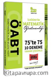 2022 ÖABT İlköğretim Matematik Öğretmenliği 75te 75 Tamamı Çözümlü 10 Deneme
