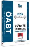 2022 ÖABT Fizik Öğretmenliği 75te 75 Tamamı Çözümlü 10 Deneme