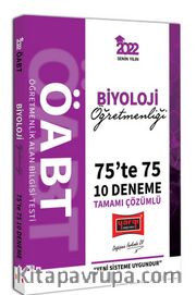 2022 ÖABT Biyoloji Öğretmenliği 75te 75 Tamamı Çözümlü 10 Deneme 