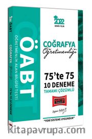 2022 ÖABT Coğrafya Öğretmenliği 75te 75 Tamamı Çözümlü 10 Deneme 