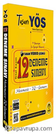 YÖS Tamamı Video Çözümlü 12 Deneme Sınavı