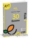 2022 AYT 30'lu Fizik Deneme Sınavı
