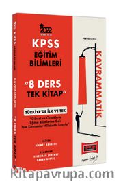 2022 KPSS Eğitim Bilimleri 8 Ders Tek Kitap Kavrammatik Konu Anlatımı 