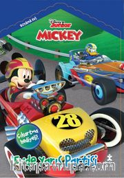 Disney Mickey / Boyama Evi Evde Yarış Partisi
