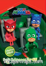 Pjmasks Boyama Evi Evde Kahraman Partisi