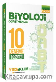 2022 ÖABT Biyoloji Öğretmenliği Tamamı Çözümlü 10 Deneme
