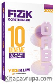 2022 ÖABT Fizik Öğretmenliği Tamamı Çözümlü 10 Deneme