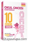 2022 ÖABT Okul Öncesi Öğretmenliği Tamamı Çözümlü 10 Deneme