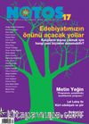 Notos Öykü İki Aylık Edebiyat Dergisi Ağustos-Eylül 2009 Sayı:17