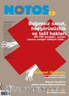 Notos Öykü İki Aylık Edebiyat Dergisi Aralık 2009 Ocak 2010 Sayı:19
