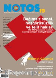 Notos Öykü İki Aylık Edebiyat Dergisi Aralık 2009 Ocak 2010 Sayı:19