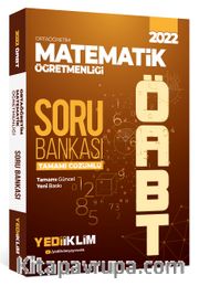 2022 ÖABT Ortaöğretim Matematik Öğretmenliği Tamamı Çözümlü Soru Bankası