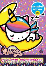 I Love Unicorn En Sevimli Boyama Çok Çok Çıkartmalı!